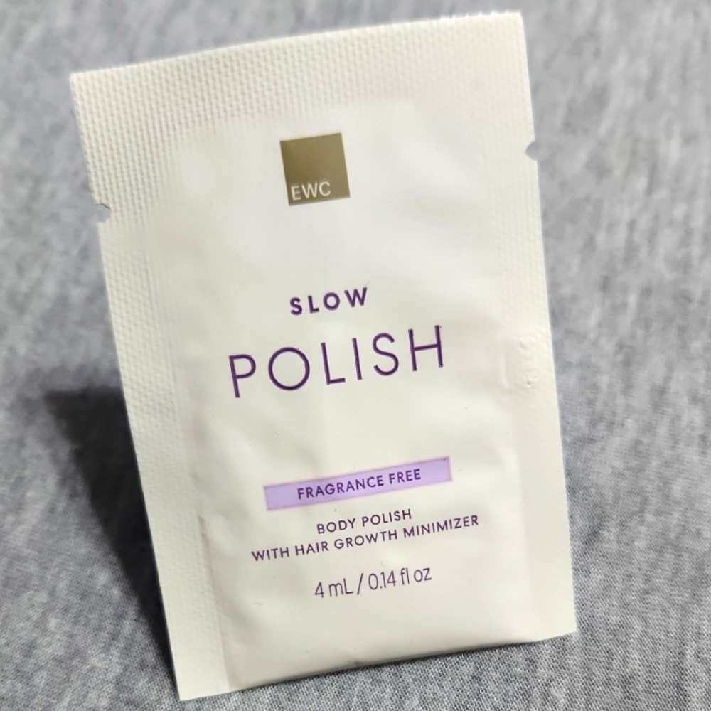 🔴European Wax Center "SLOW POLISH" Body Skincare After-Wax Exfoliant Scrub Wash